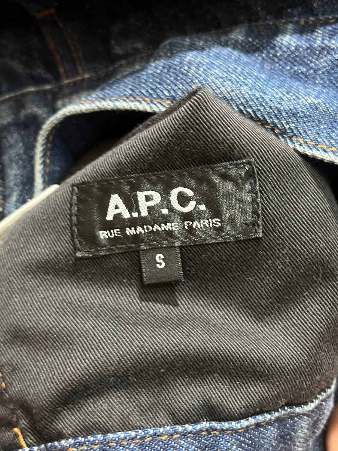 A.P.C. 아페쎄 싱글 데님자켓 상품이미지4