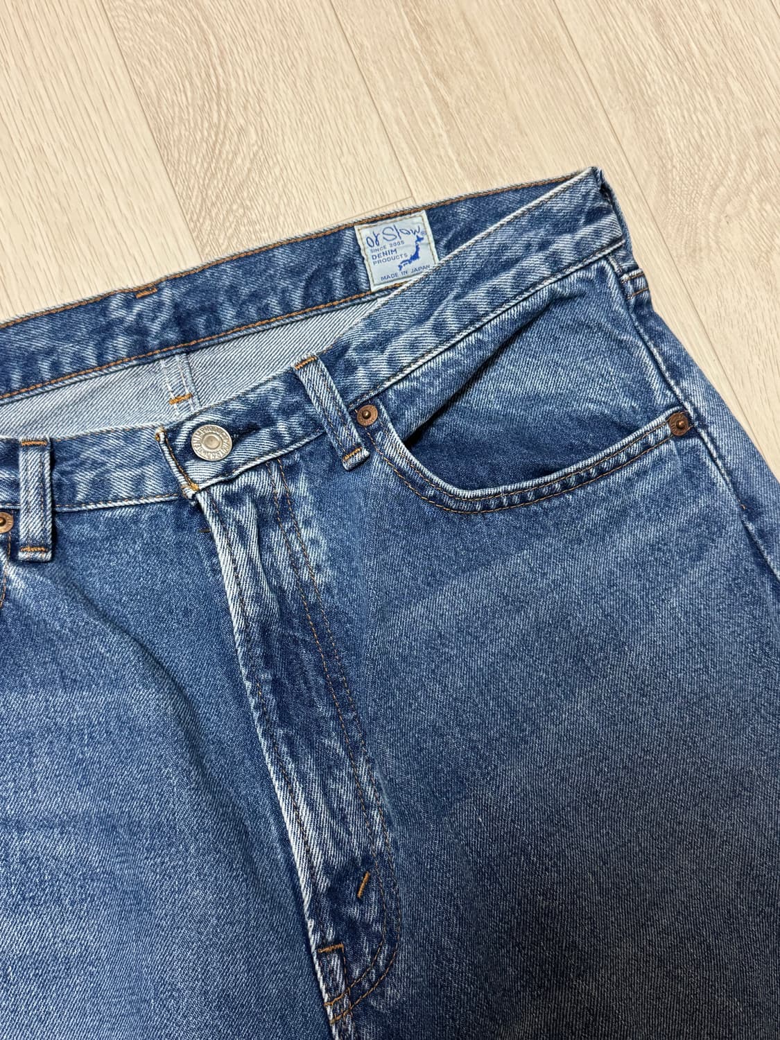 오어슬로우 100 슈퍼대드 데님 2사이즈 상품이미지4