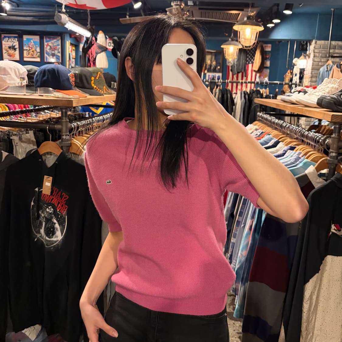 LACOSTE 라코스테 반팔 퍼프 니트 상품이미지2