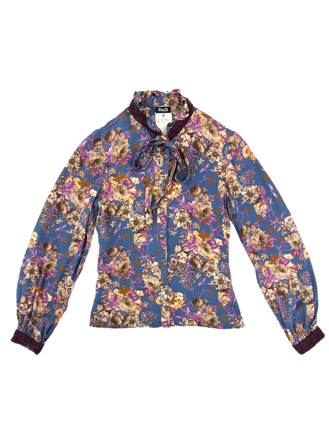 Dolce&Gabbana Floral Silk Blouse/ 38 상품이미지1