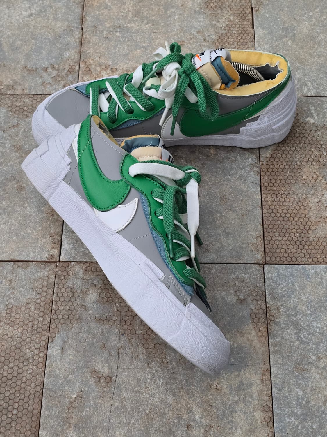 (245)나이키 사카이 블레이저 로우 그린 상품이미지4