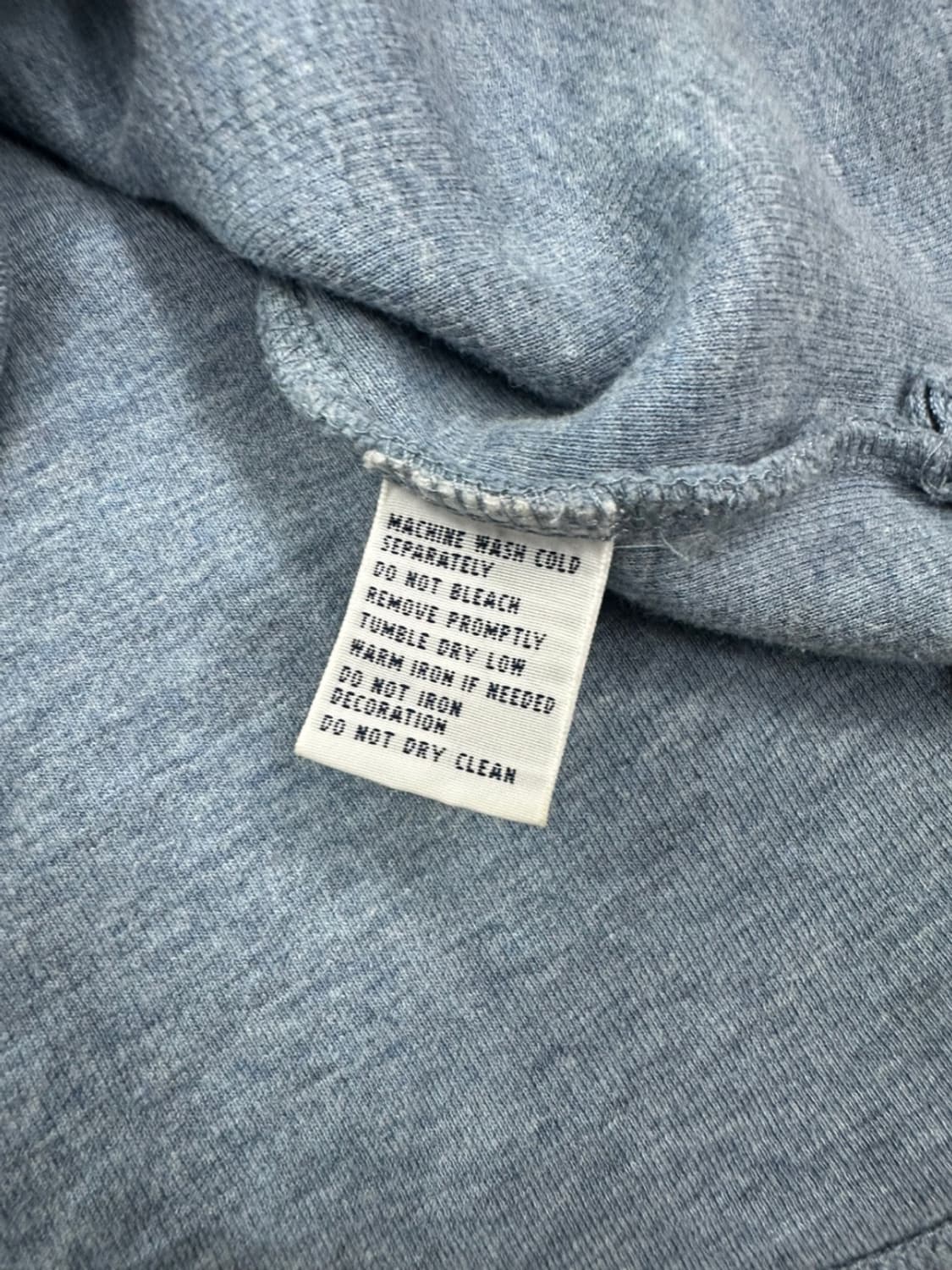 폴로 스카이블루 니트 반집업 상품이미지3