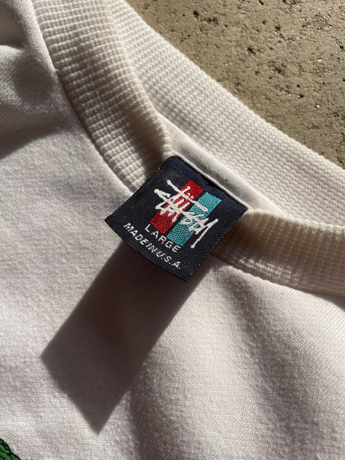 Rare!)90s Stussy USA Dragon Sweatshirt 상품이미지9