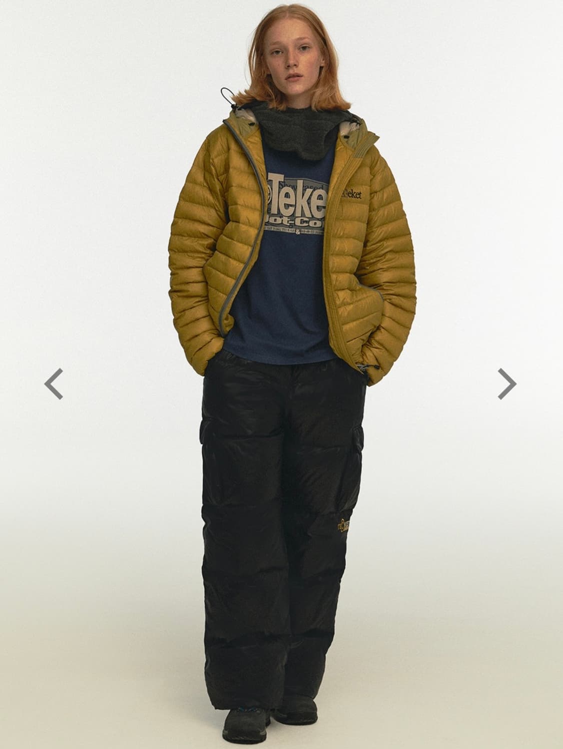 PLAN LIGHTWEIGHT DOWN JACKET YELLOW 상품이미지5