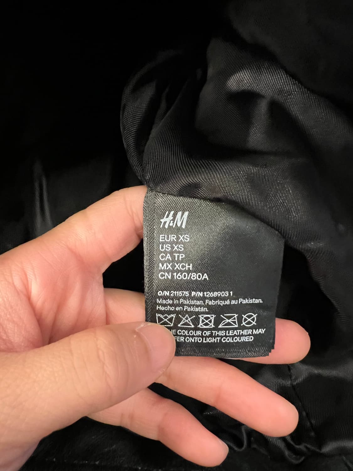 H&M 스튜디오 컬렉션 하이엔드 양가죽 셋업 처분  상품이미지4
