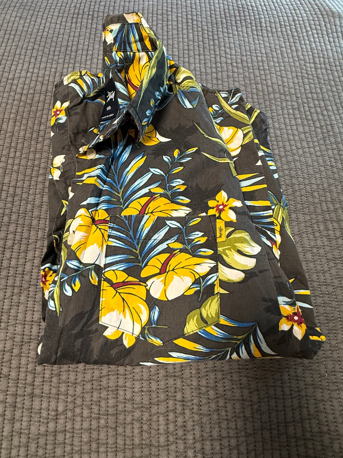 스투시 하와이안 셔츠 S 상품이미지1