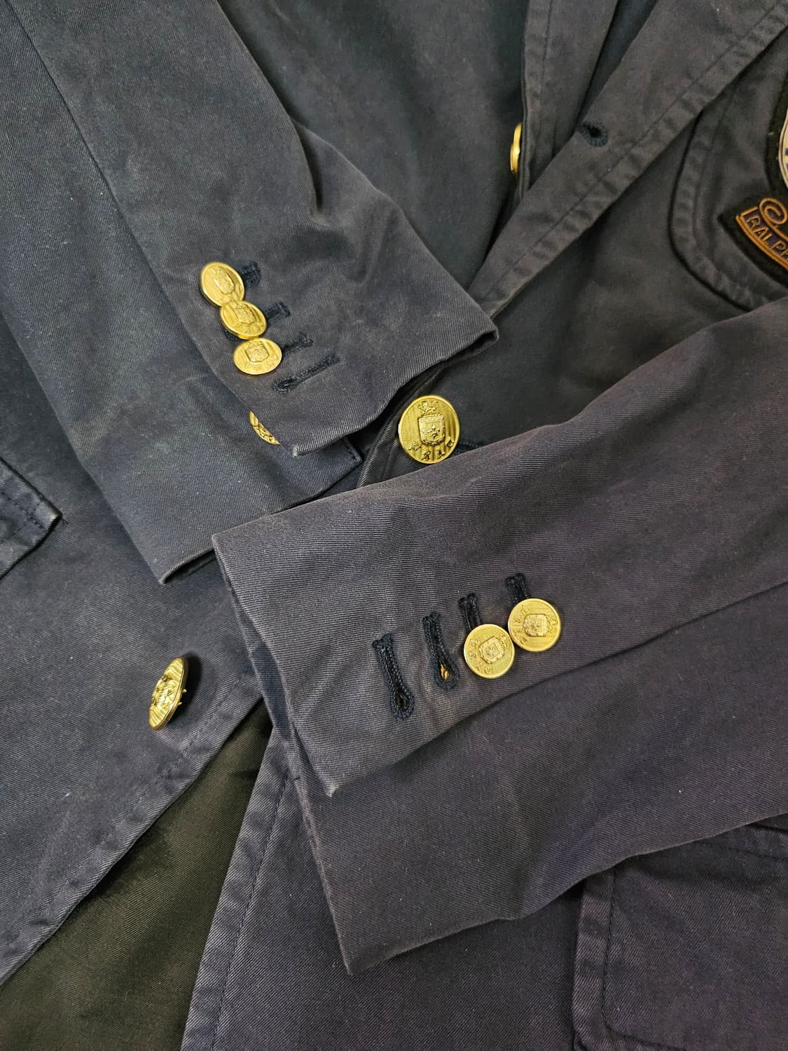 폴로 방패와펜 금장자켓 40R 상품이미지4