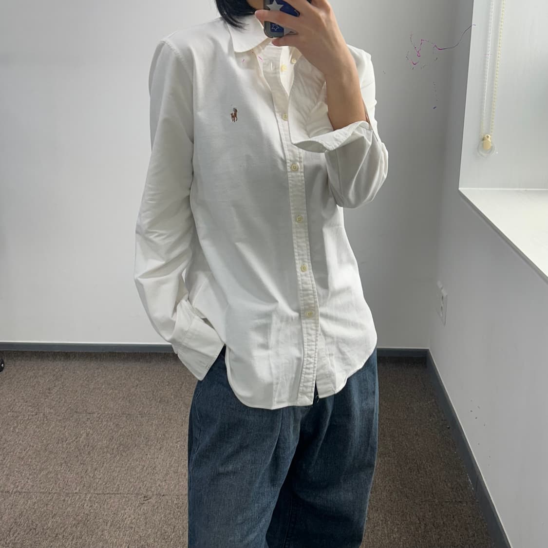 Polo 폴로 멀티포니 아이보리 셔츠 상품이미지2