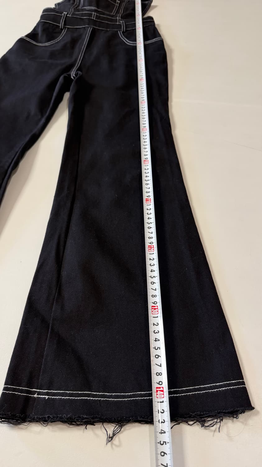 캘리에디 감각적인 부츠컷 멜빵바지 점프수트 55 정가 239,000원 상품이미지6