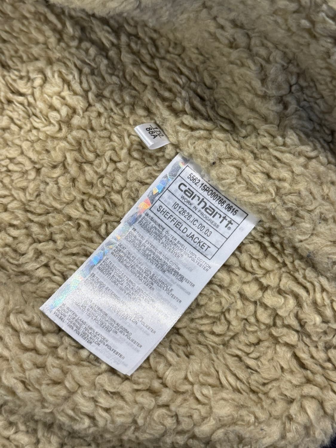 칼하트 시어링 자켓 100 상품이미지9