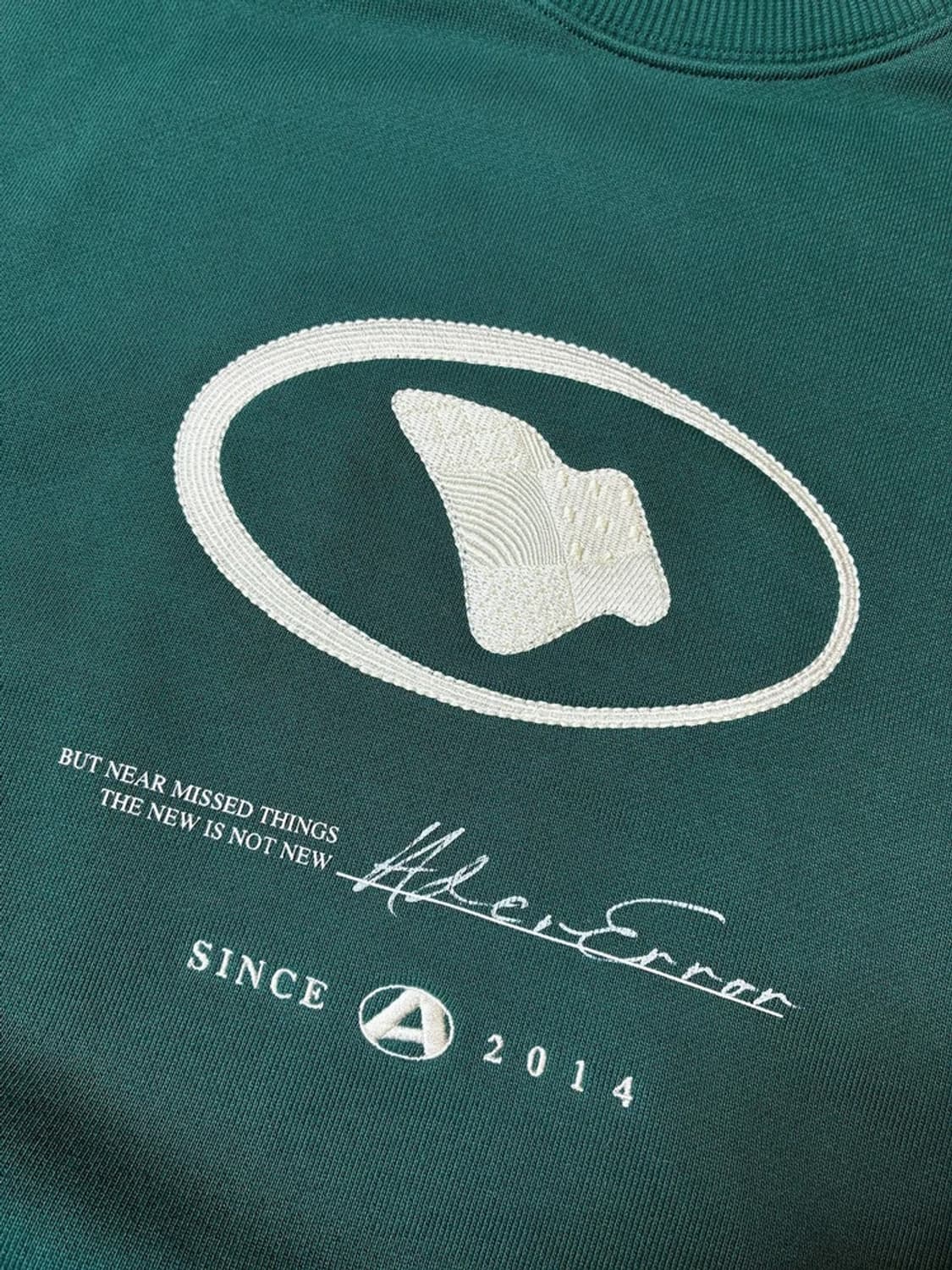 아더에러 25FW 에틱 로고 스웨트셔츠 PN9190 상품이미지4