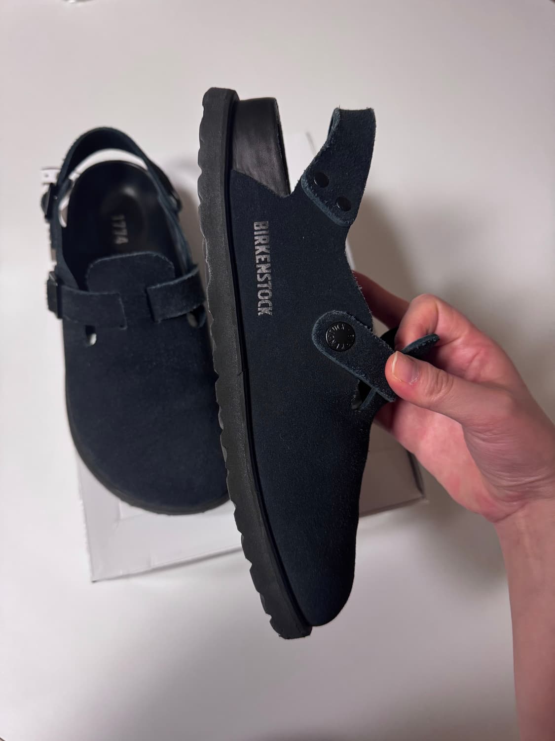 [240] 버켄스탁1774 토키오 스웨이드 클로그 상품이미지4