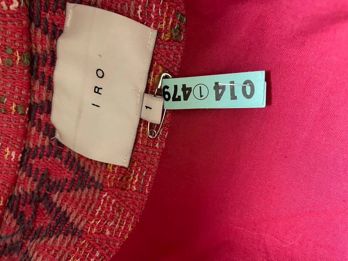 IRO  이로 점퍼   사이즈 1 44-55 상품이미지8