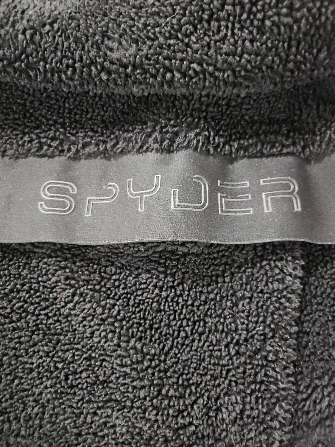 Spyder 스파이더 블랙 후리스 후드 집업 XL 상품이미지9