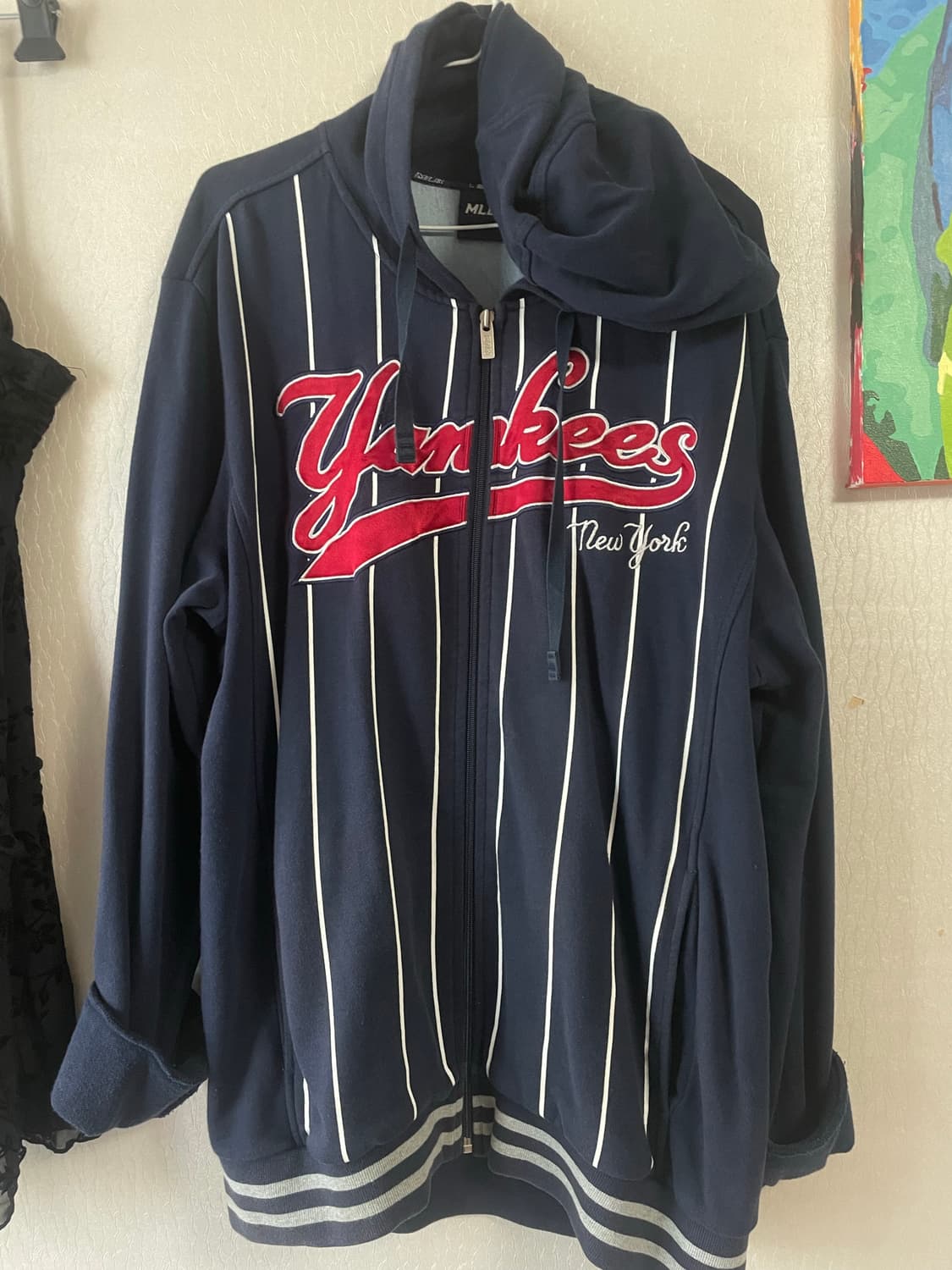 MLB 뉴욕 양키스 네이비 후드집업 상품이미지1