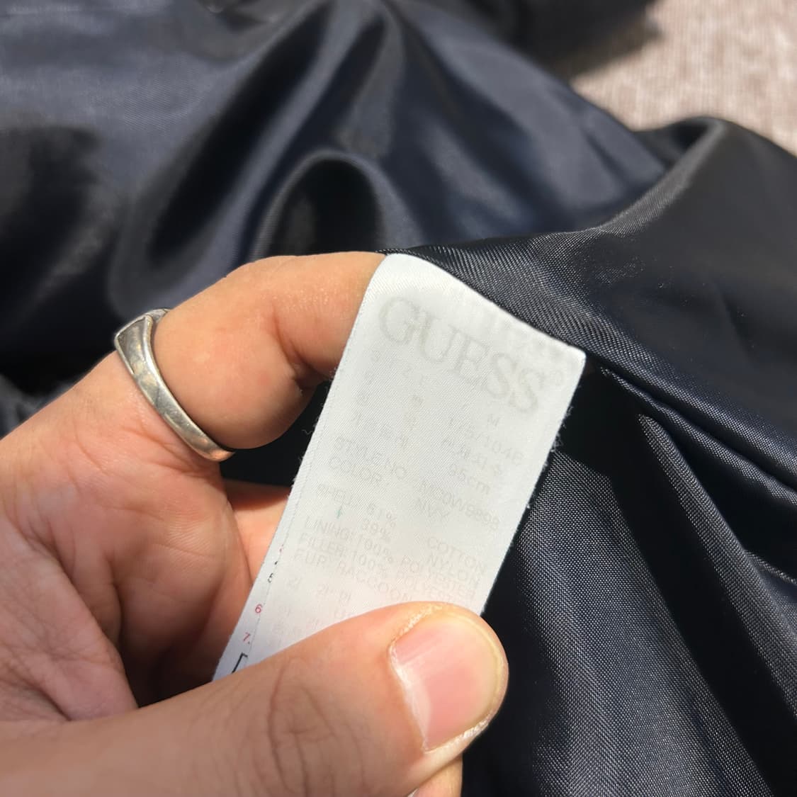 M) GUESS 게스 패딩 점퍼  상품이미지7