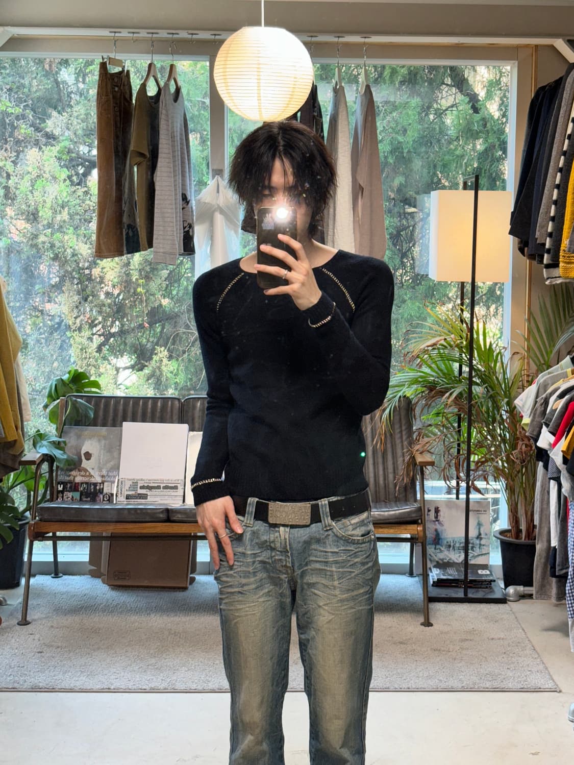 마시모 두띠 체인 니트 상품이미지3