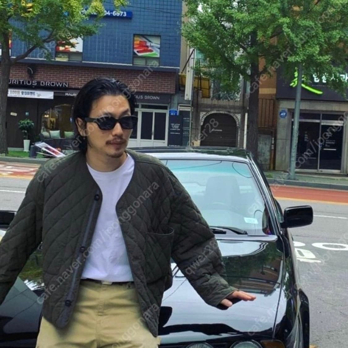 (50) 솔리드옴므 22ss 크롭 퀼팅 자켓 상품이미지4