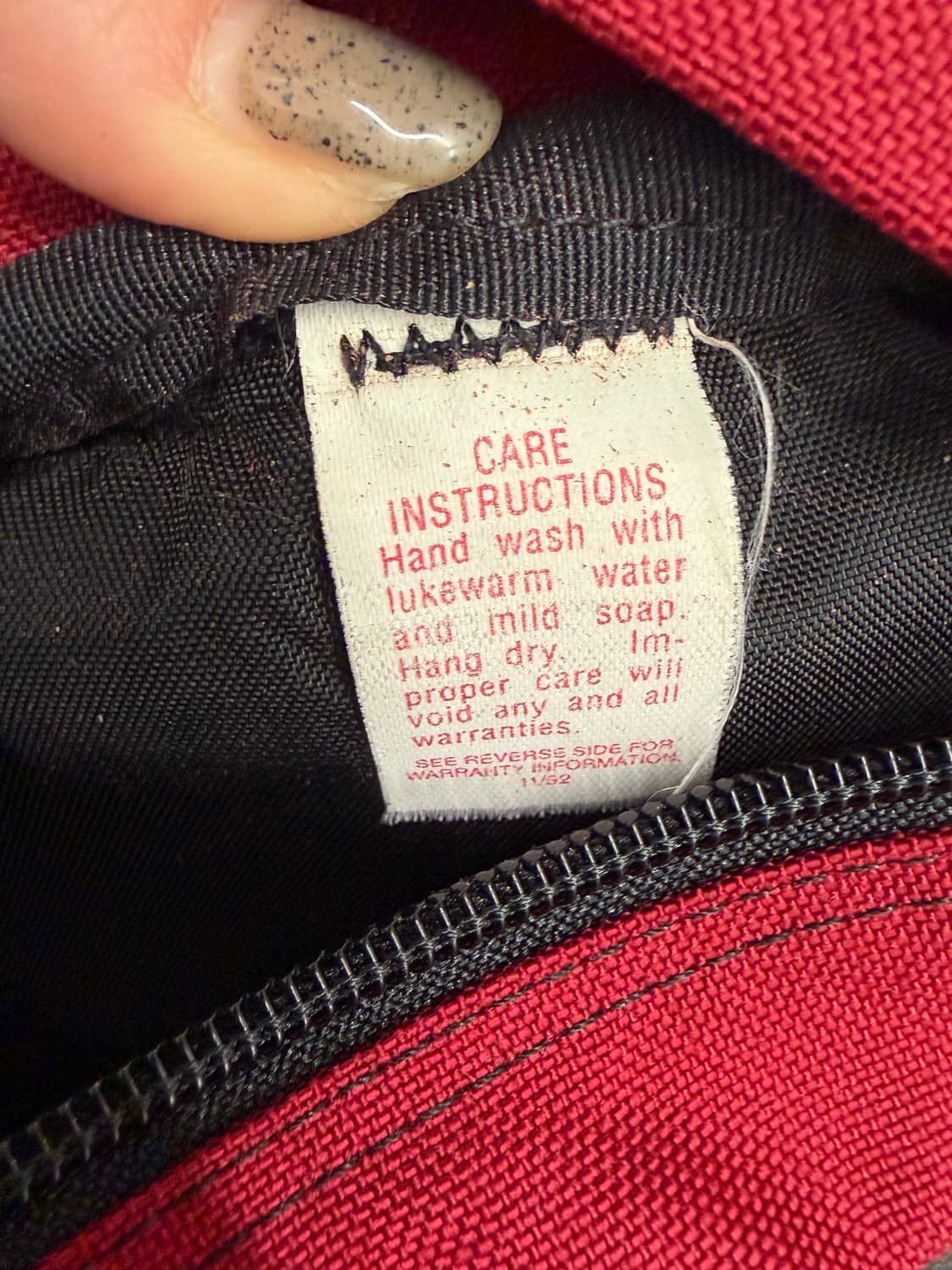 N211. Made in usa 잔스포츠 백팩 상품이미지3