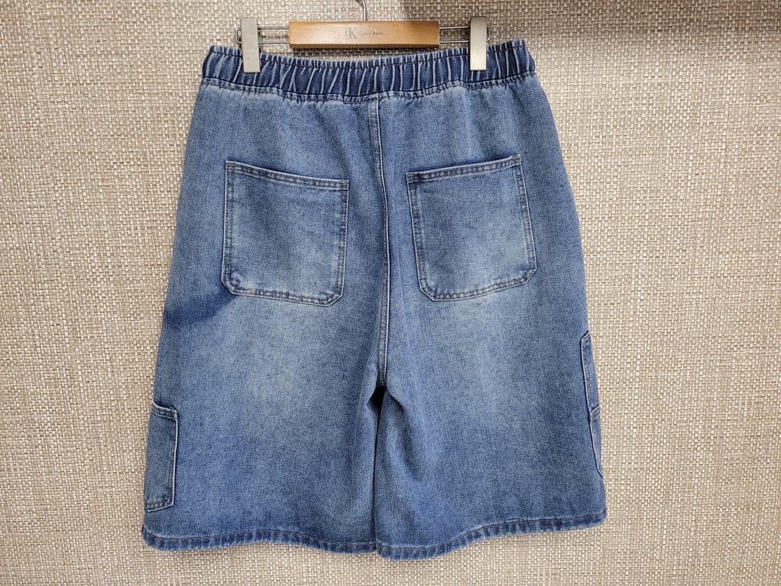 36~38인치 크림소다랩 빅사이즈 반바지 버뮤다 오버핏 힙합 상품이미지2