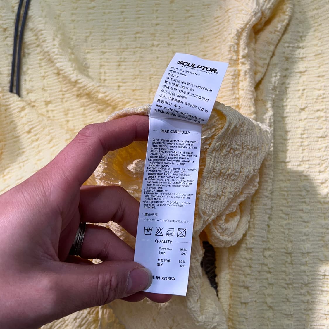 [우먼90] 스컬프터 후드티 상품이미지5