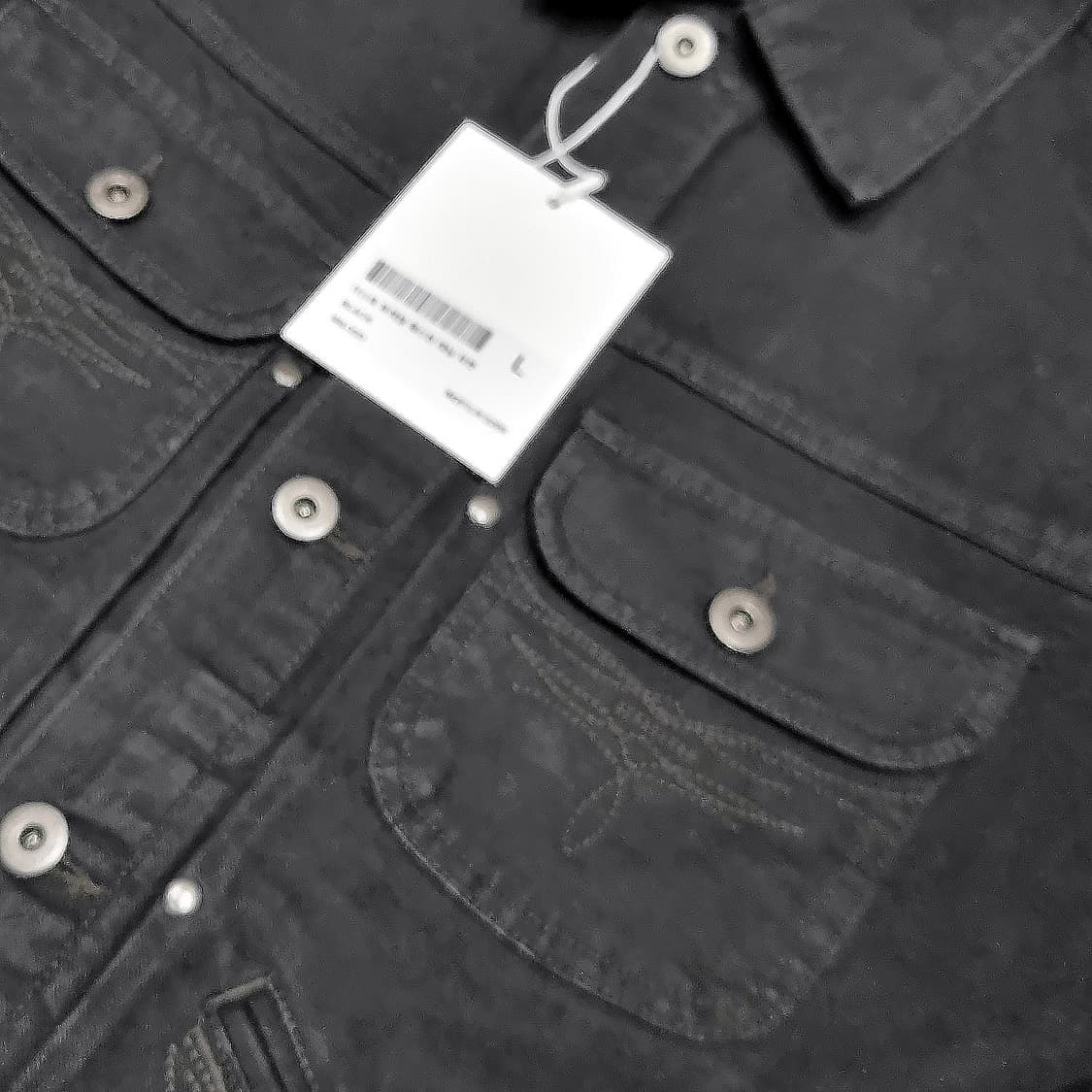 인사일런스 | 더스트 트레일 웨스턴 데님 자켓 | 블랙 | L 상품이미지3