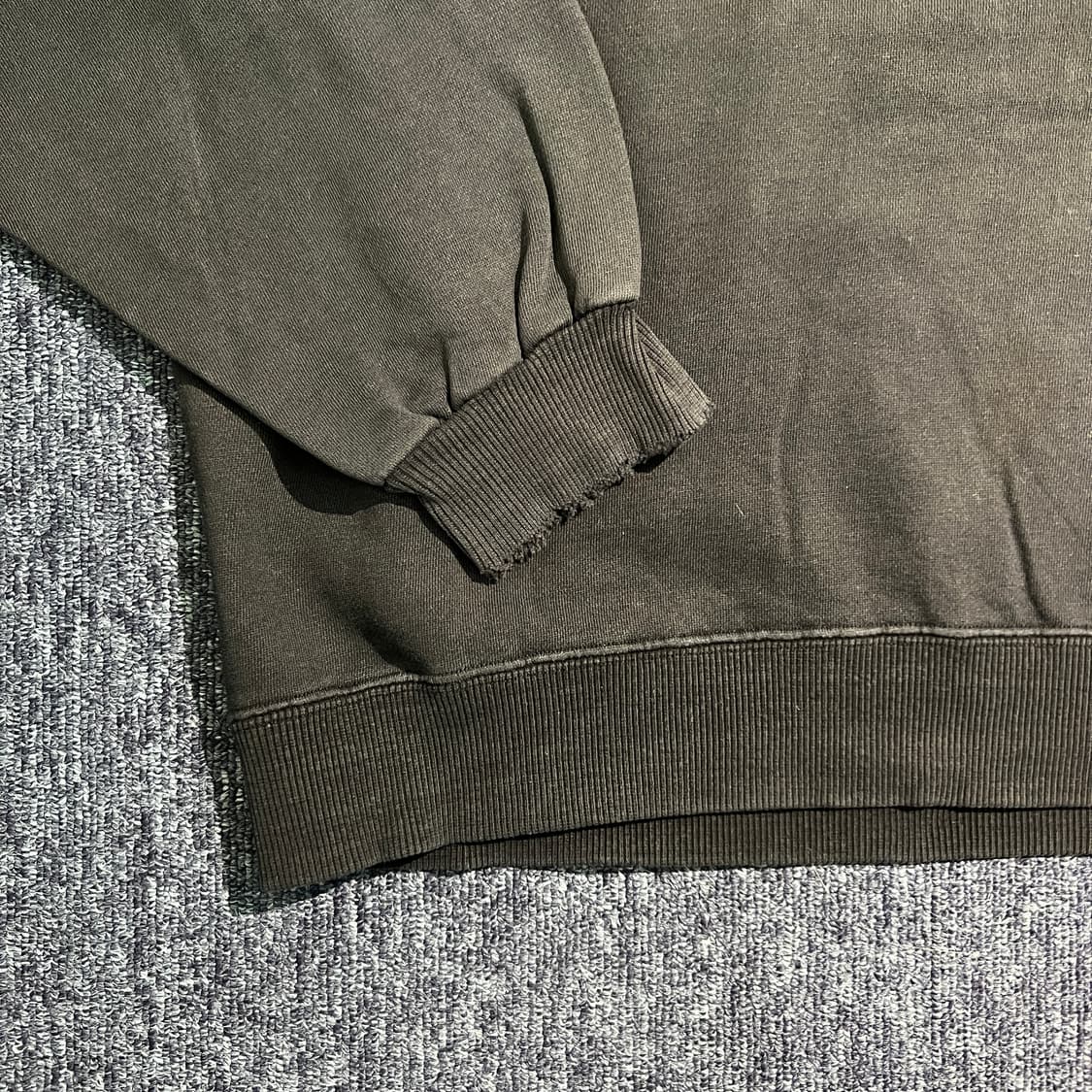 빈티지 90s STUSSY 스컬 그래픽 스웻셔츠 상품이미지5