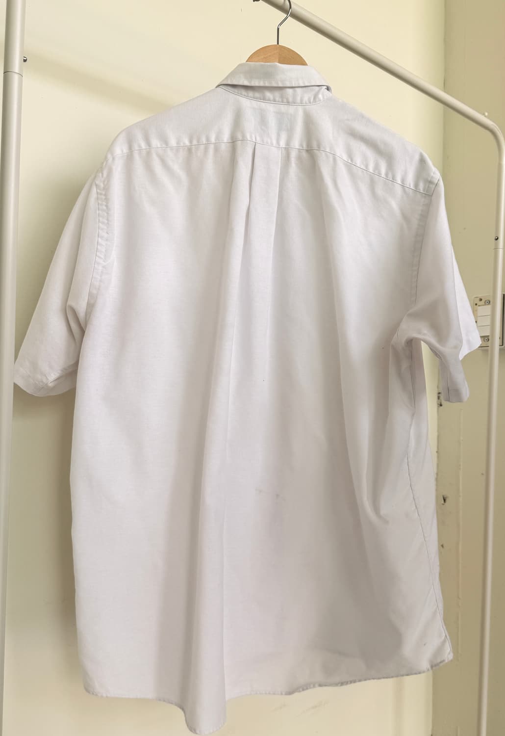 폴로 (Polo Ralph Lauren 화이트 오버핏 반팔셔츠  상품이미지3