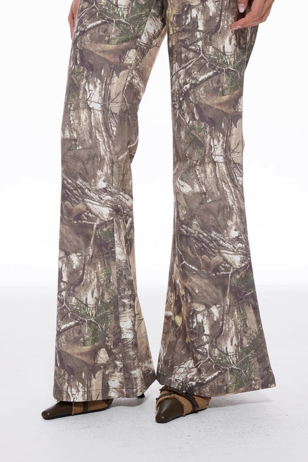 미스치프st 카모플라쥬 부츠컷 팬츠 #디스이즈네버뎃 오호스 스컬프터 상품이미지3