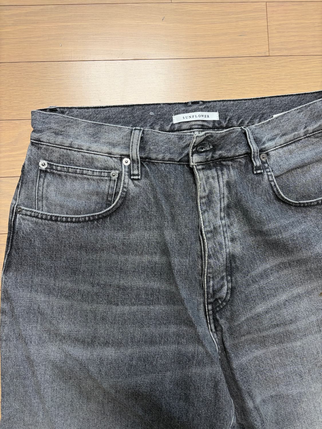 선플라워 데님 팬츠 (34/32 사이즈) 상품이미지2
