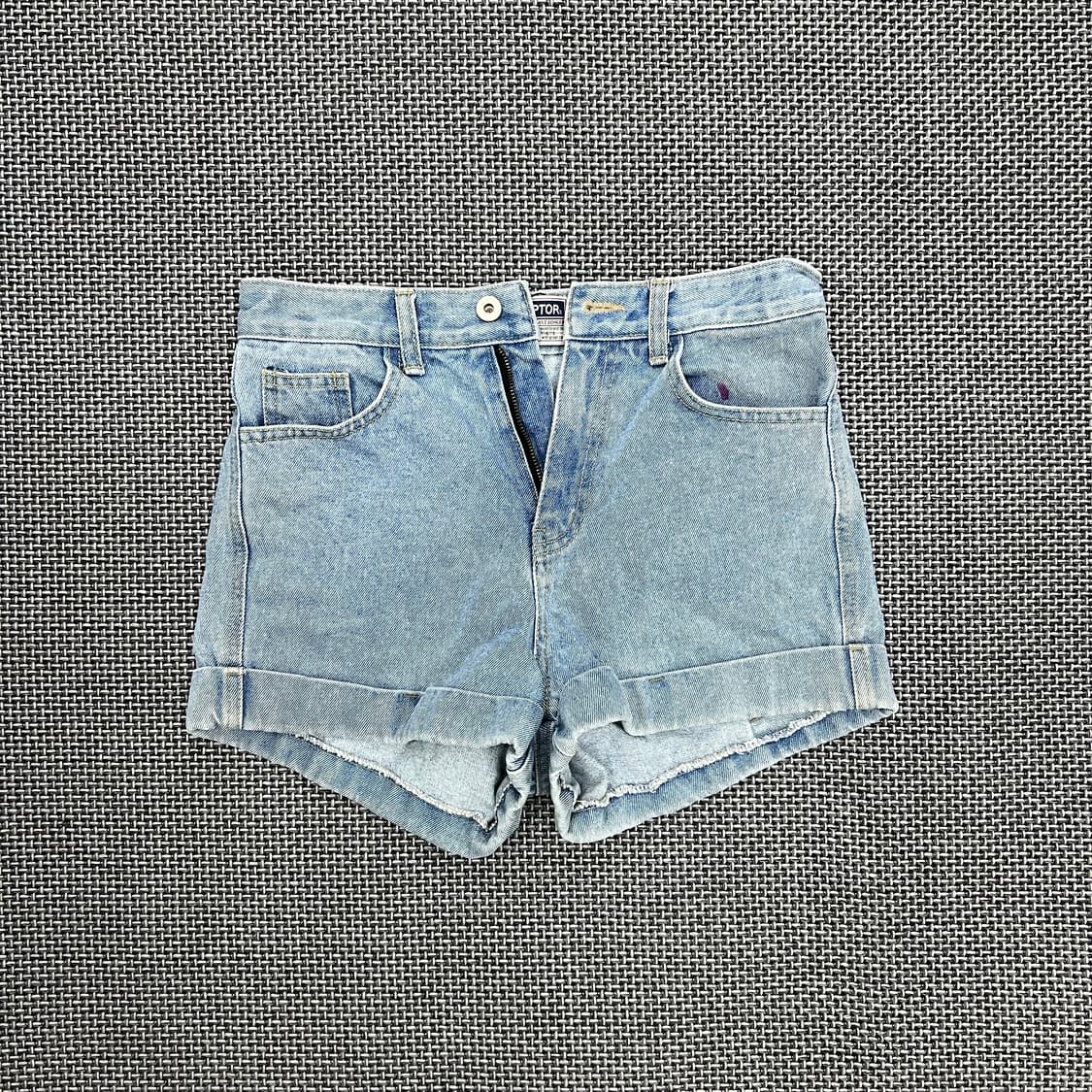 스컬프터 캠프크루 데님 숏팬츠 상품이미지1