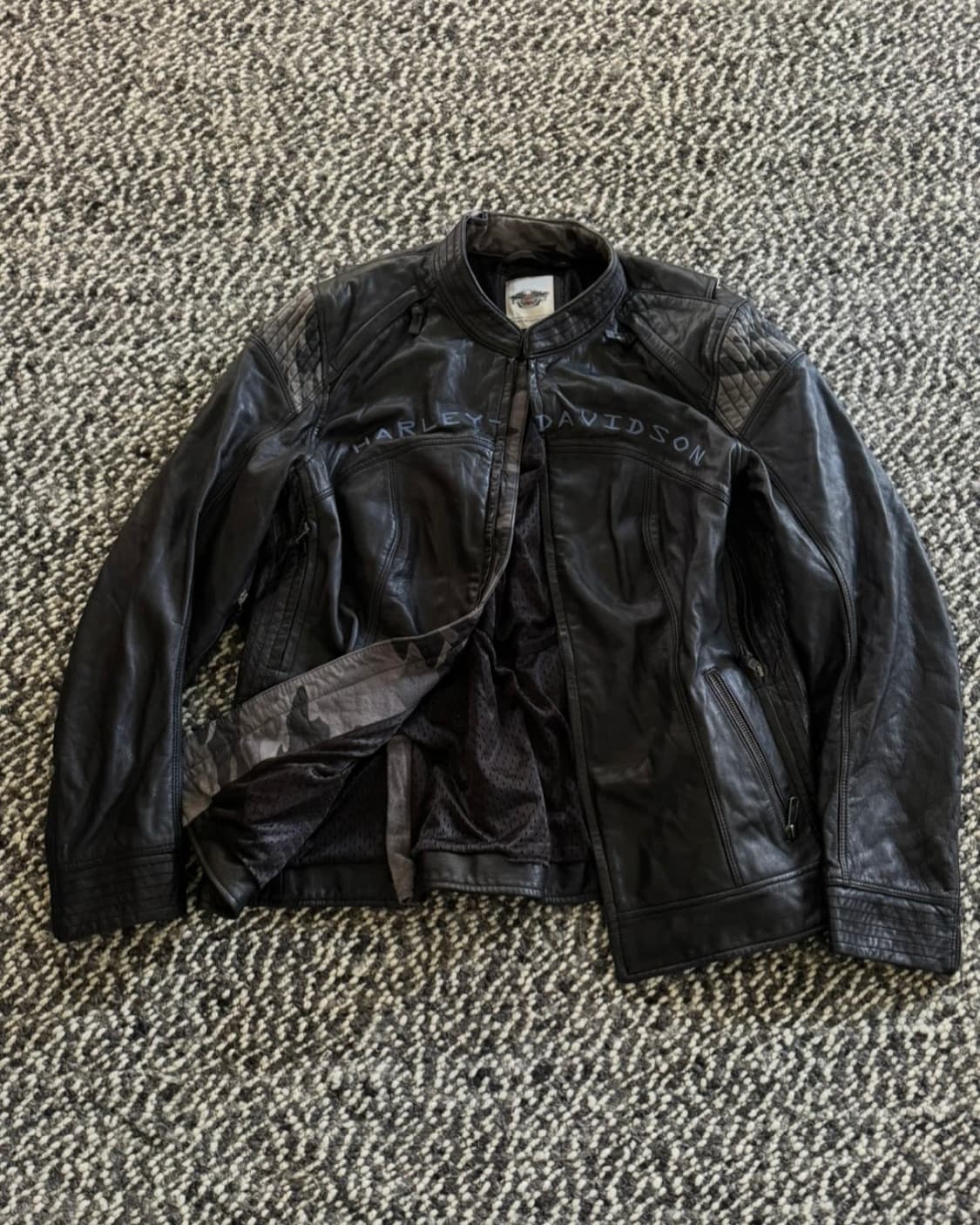 할리데이비슨 남자 가죽자켓 상품이미지1