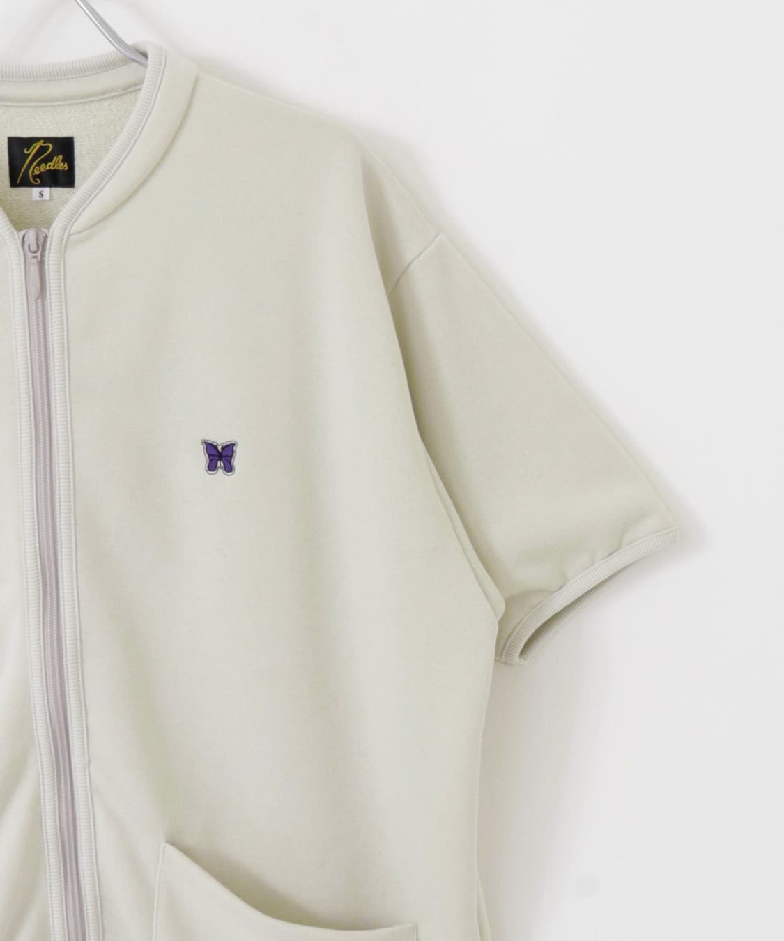 NEEDLES 니들스 S/S zipped Jacket (beige) 상품이미지4