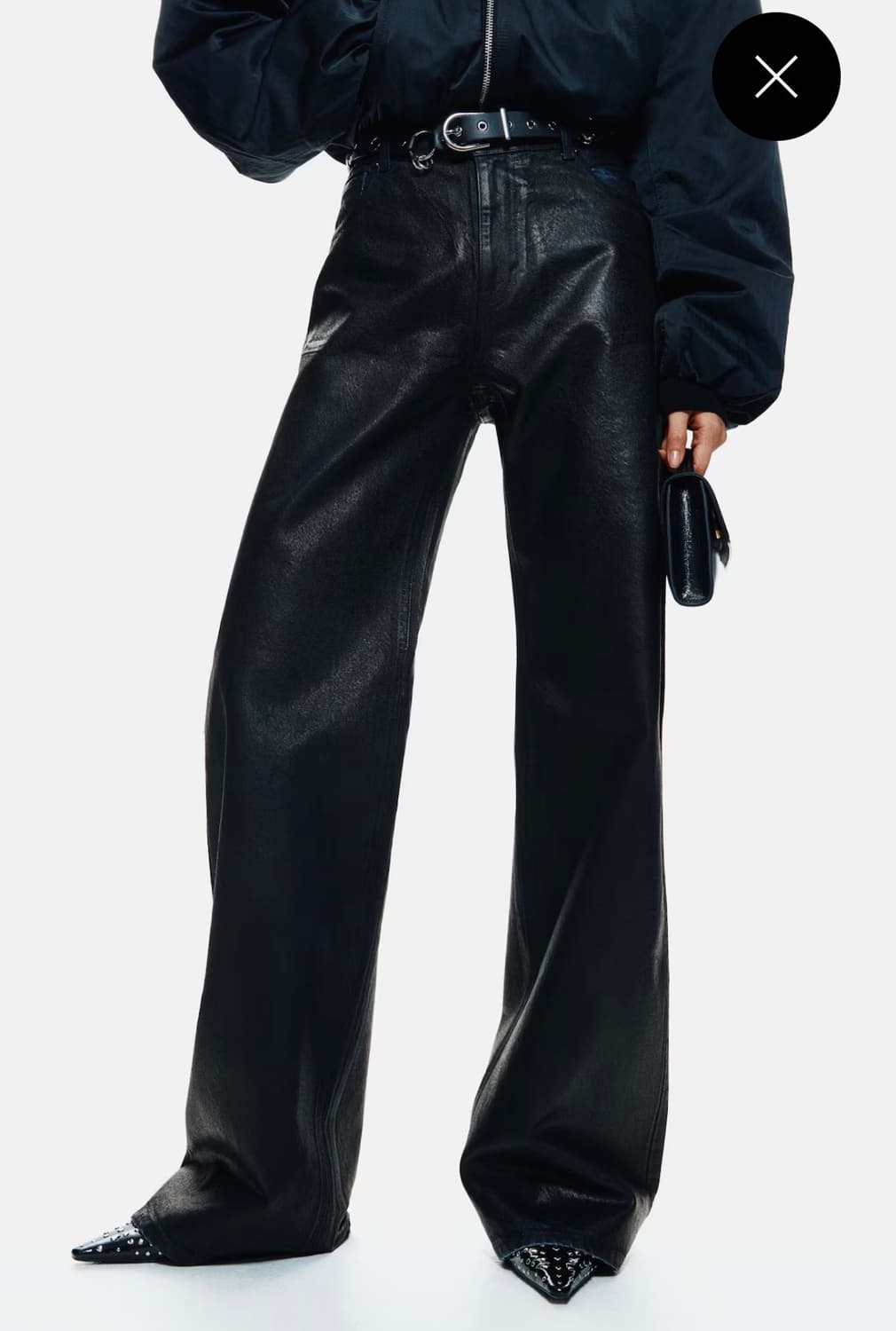 H&M 코티드 진 코팅 진 상품이미지2