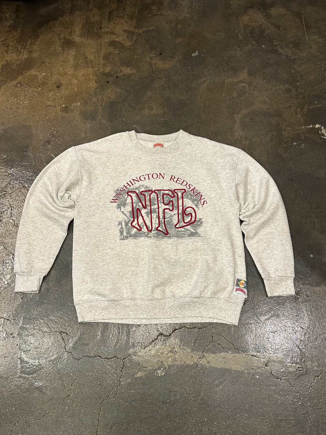 90s Made in USA Nutmeg NFL 스웻셔츠 L 상품이미지1