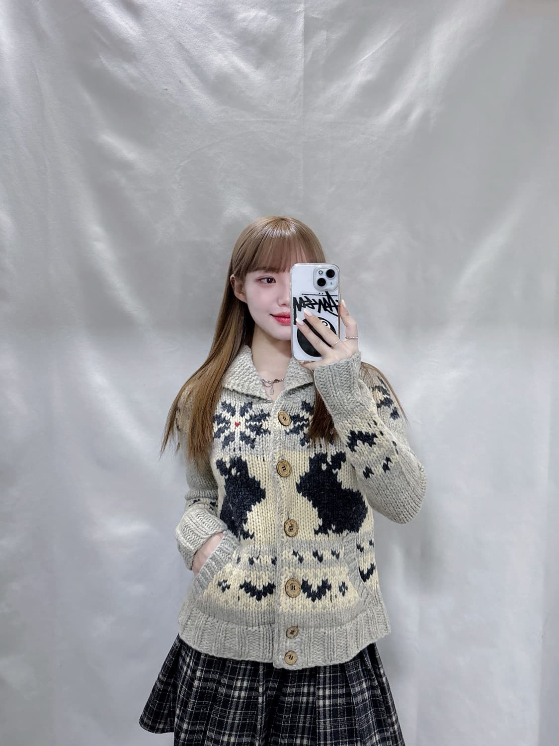 JAPAN 빈티지 코위찬 니트  상품이미지1