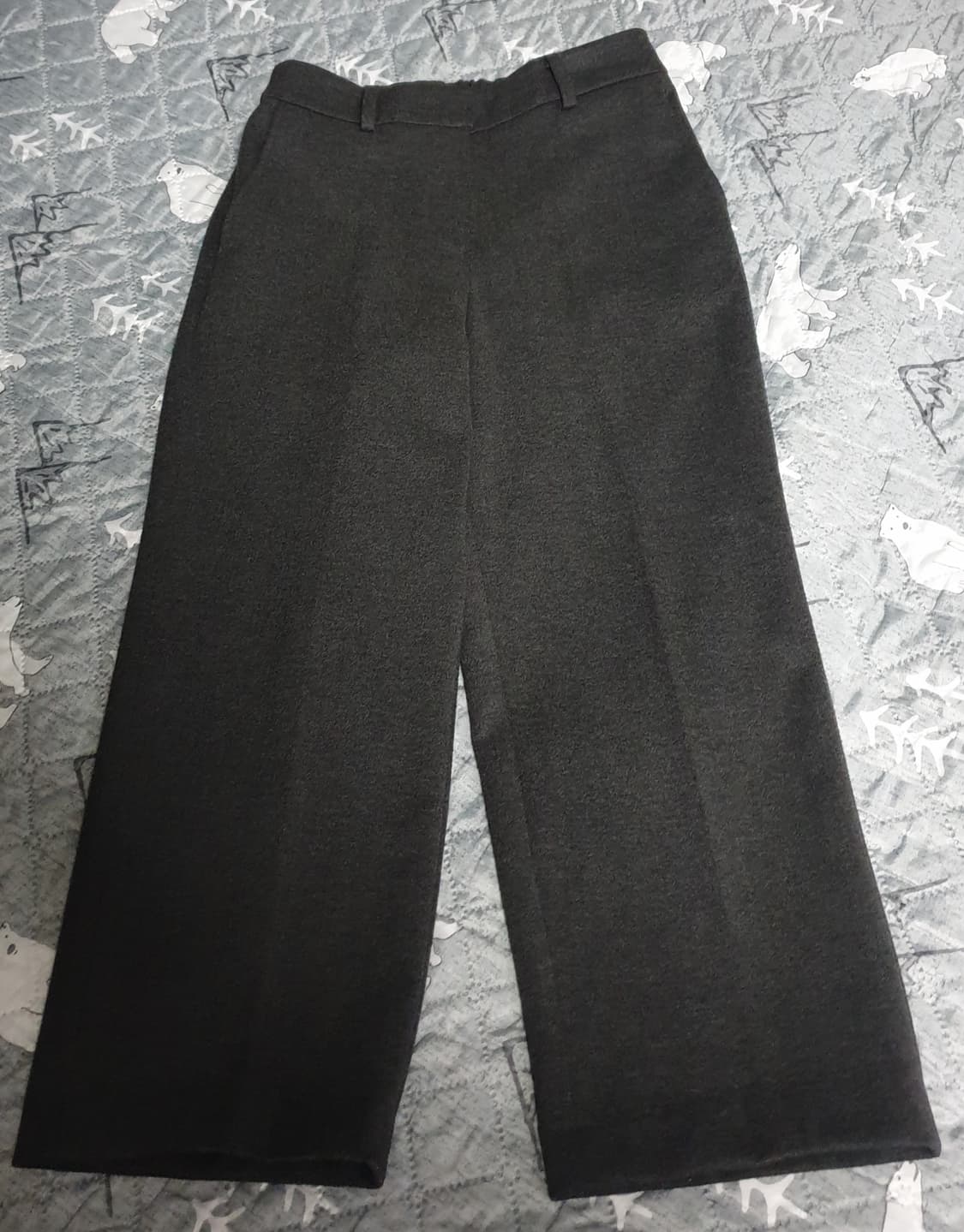 THE ATG 스판 겨울용 슬랙스 차콜 (S) 상품이미지1