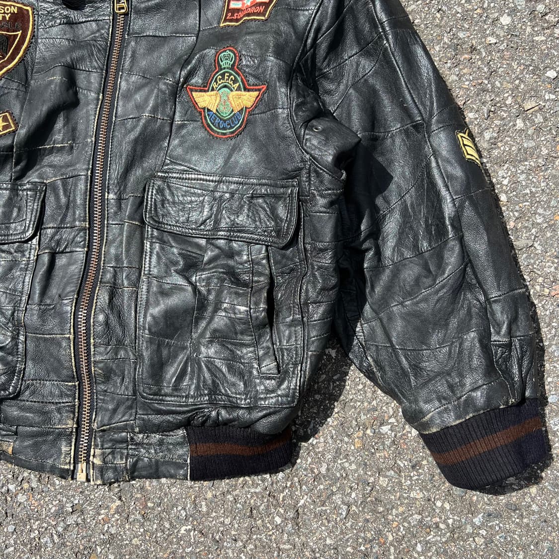 Vintage Loch Lomond G1 Leather Jacket 상품이미지5