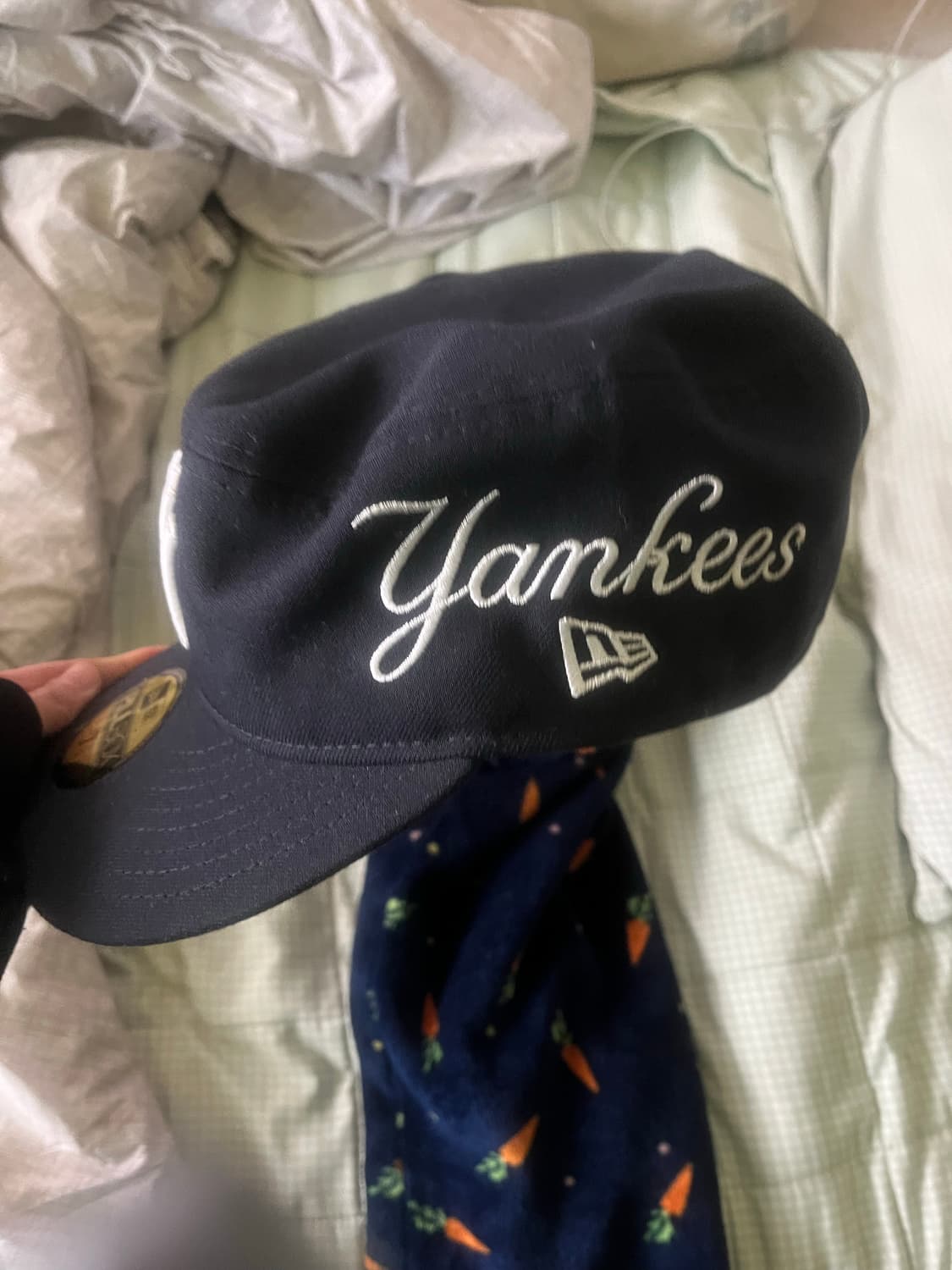 뉴에라 MLB 뉴욕 양키스 필박스 시리즈 볼캡 네이비 상품이미지4