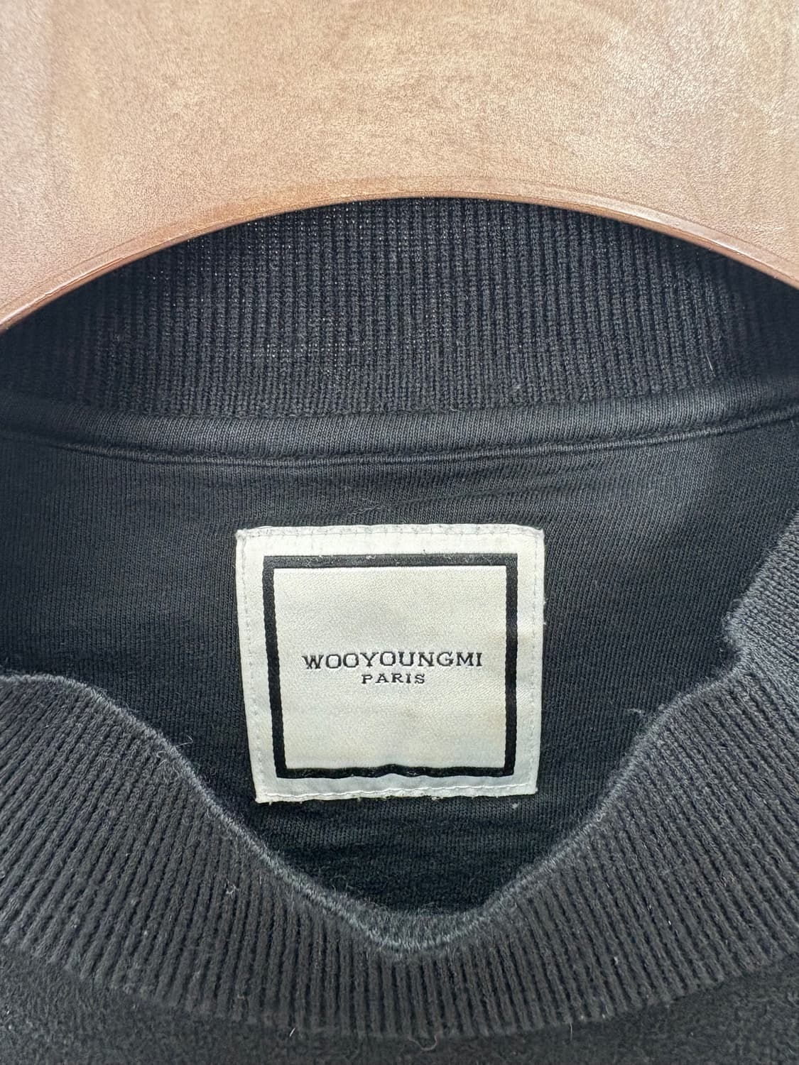 [M]우영미 니트 맨투맨 블랙CK9766 상품이미지5
