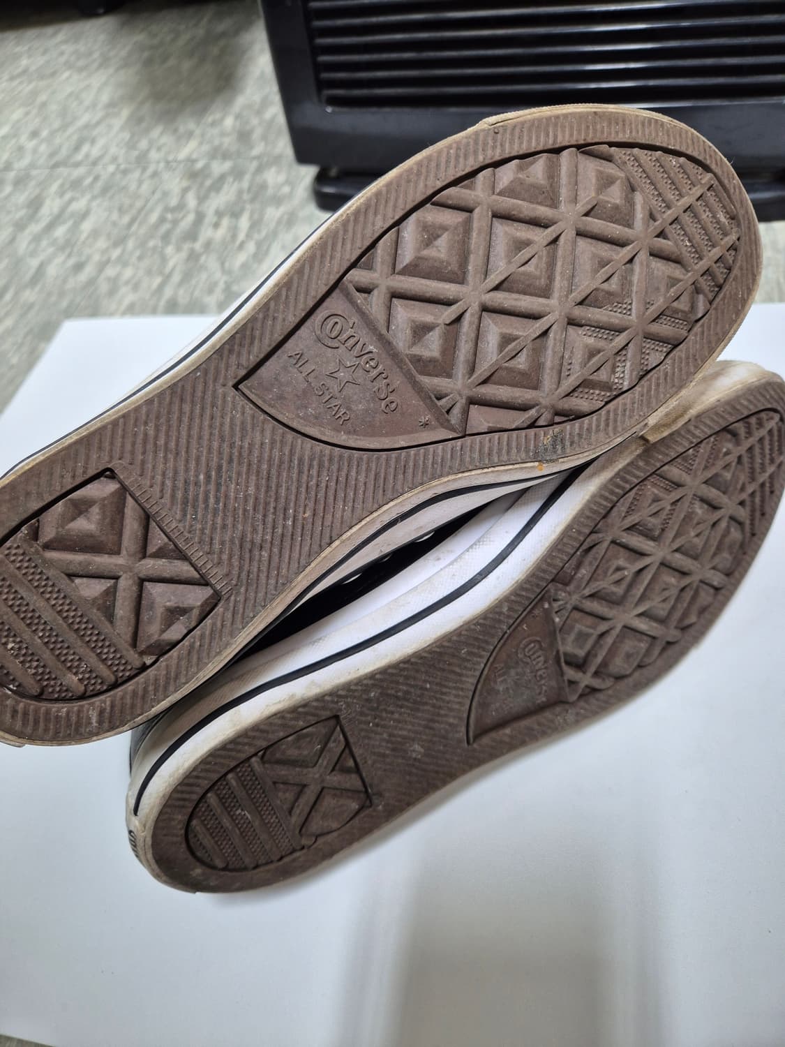 [265] 컨버스 올스타 척테일러 레더 블랙 하이 상품이미지6