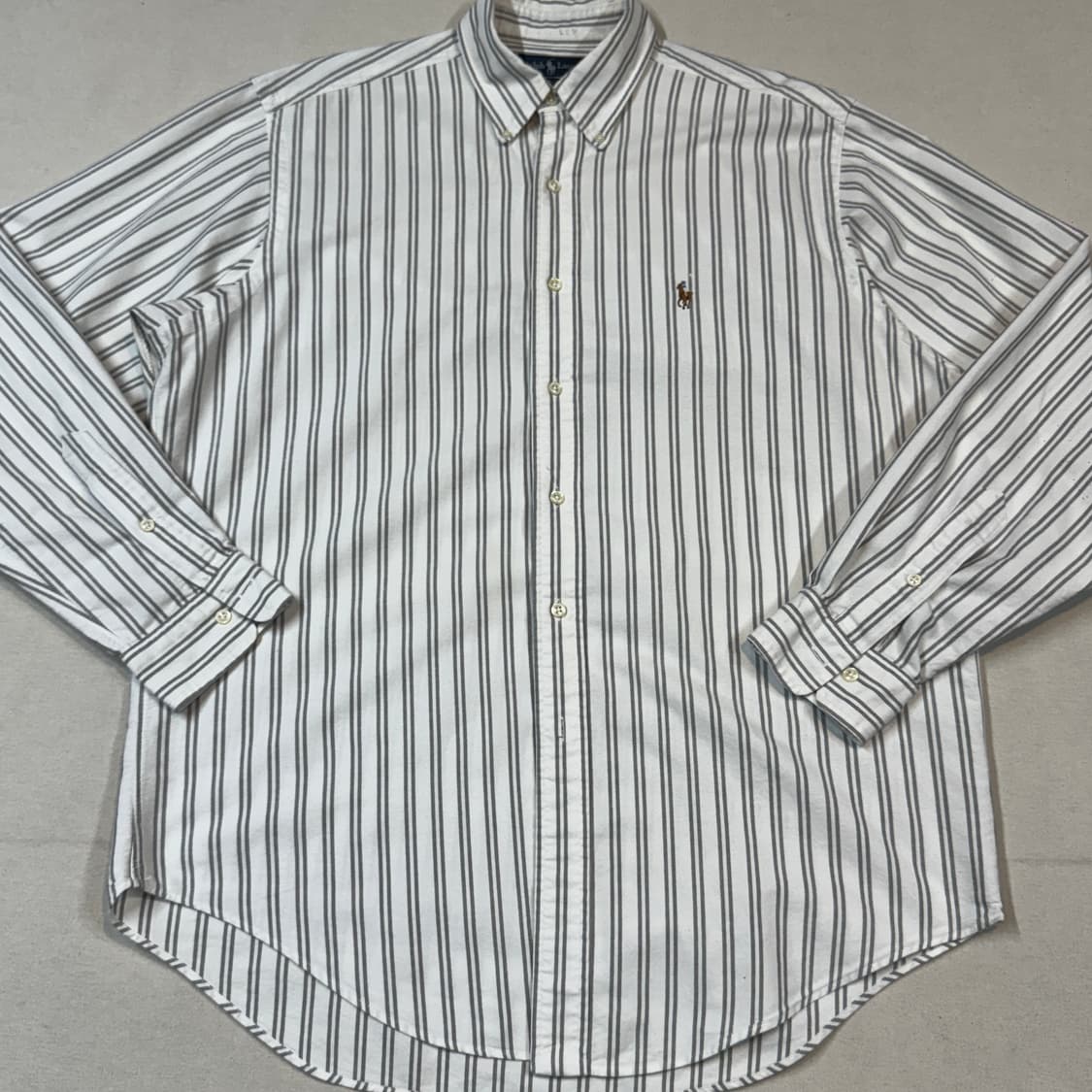XL) 폴로 랄프로렌 스트라이프 옥스포드 셔츠 상품이미지2