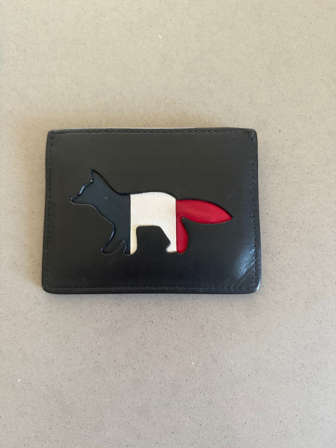 메종키츠네 트리컬러 폭스 컴팩트 카드지갑 상품이미지1