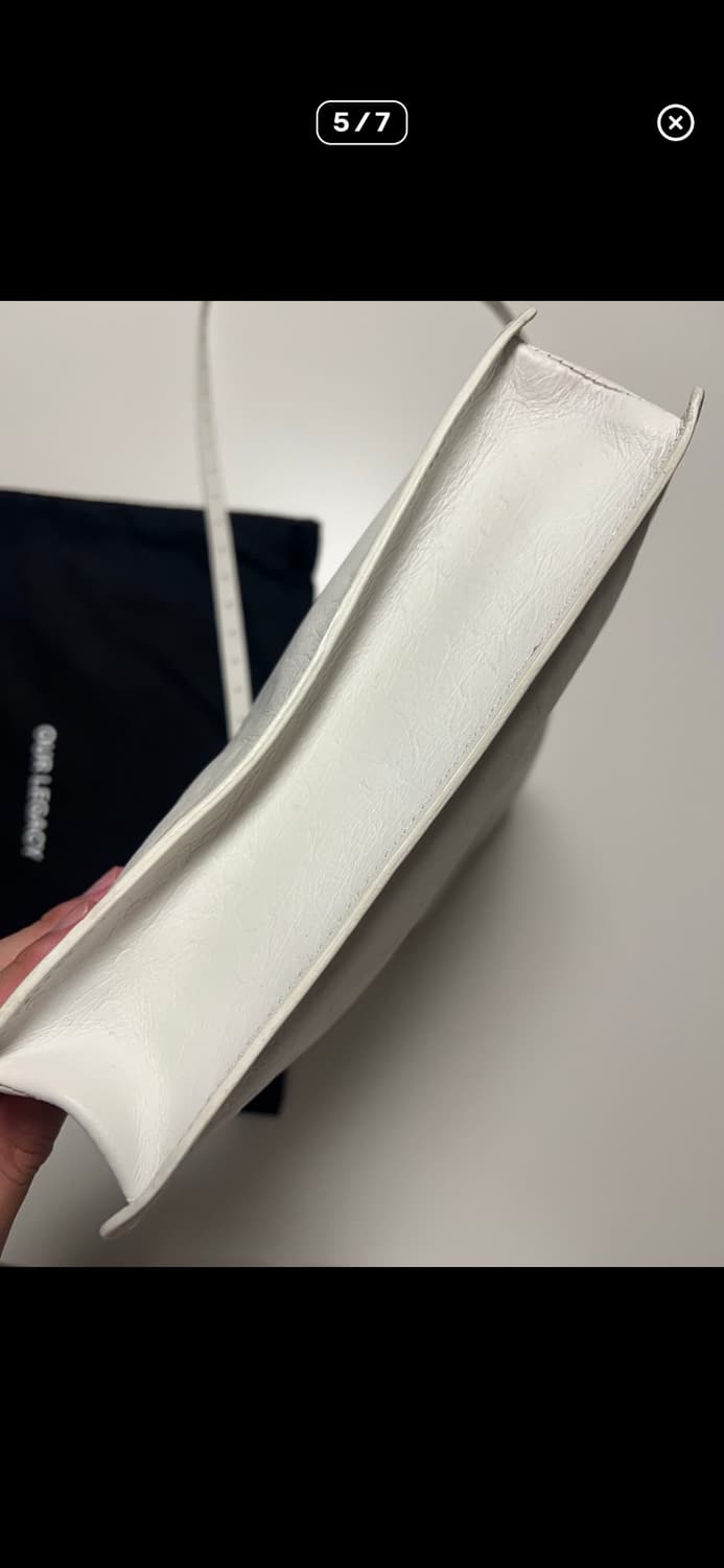 재판매 아워레가시 오스트리치 서브 토트백 상품이미지5