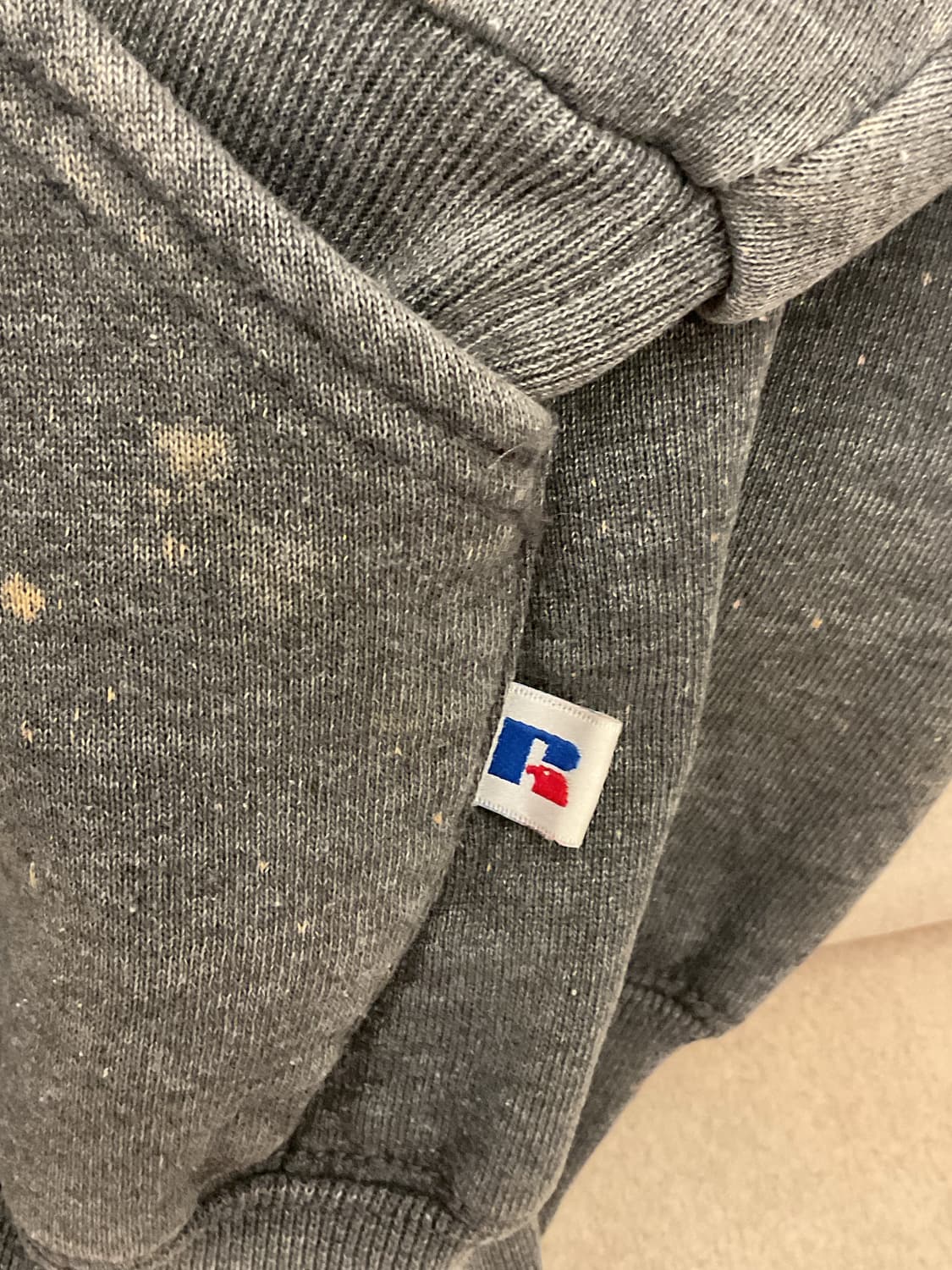 90s russell zip up hoodie 상품이미지2