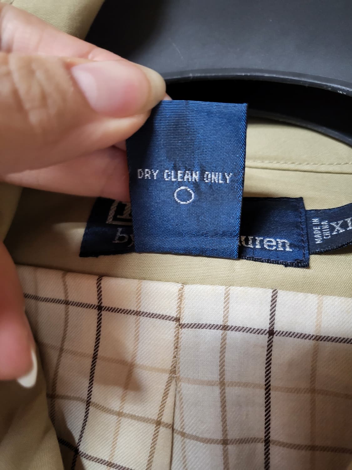 폴로랄프로렌 가죽배색 트렌치코트  상품이미지10