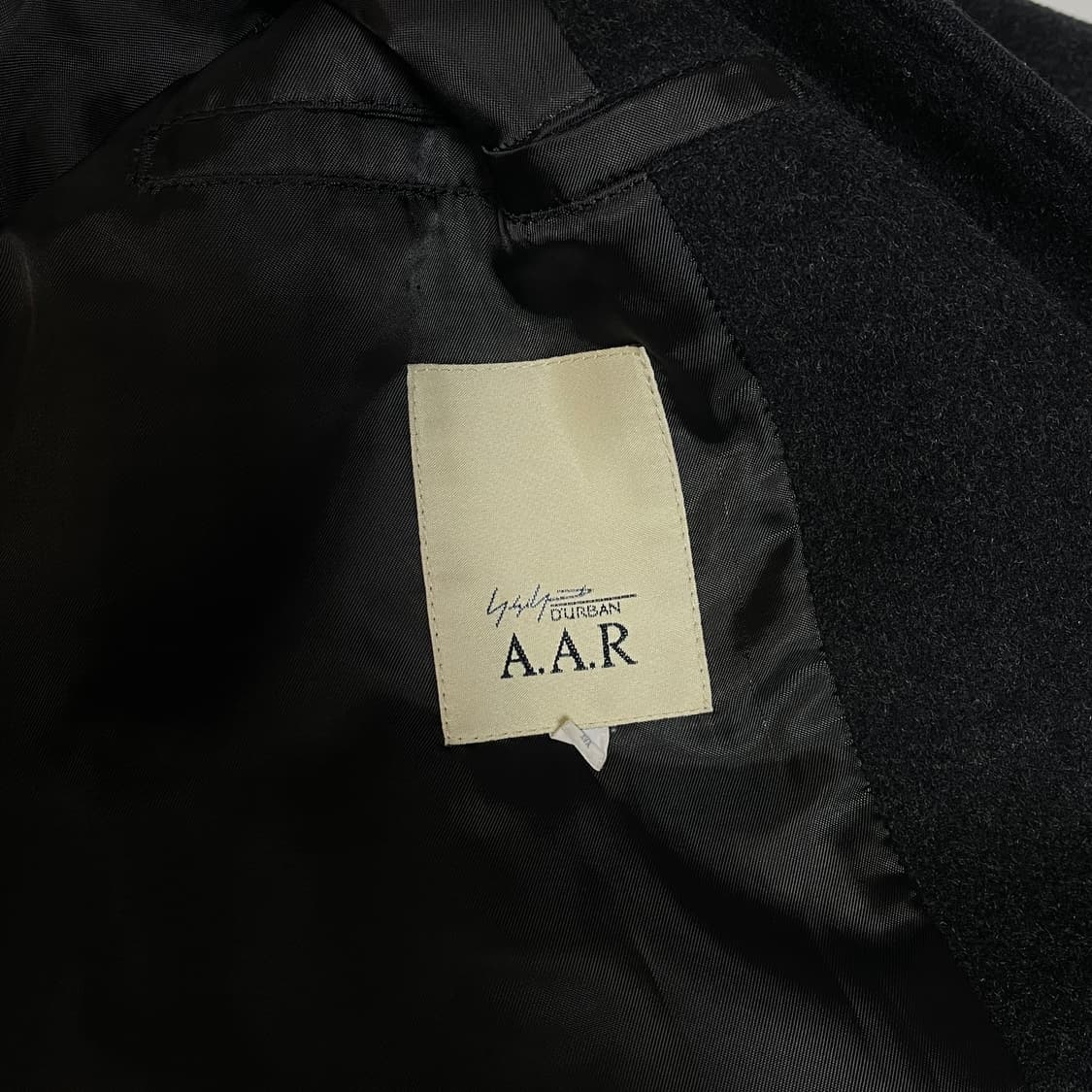 요지 야마모토 싱글 울코트 상품이미지5