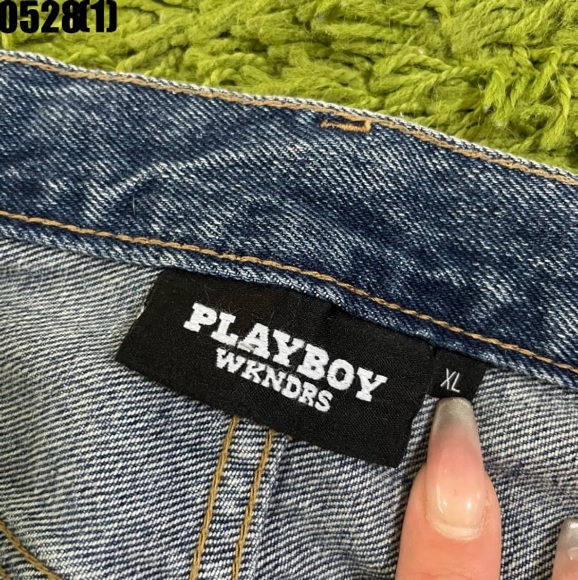 위캔더스 x 플레이보이 청바지 상품이미지3