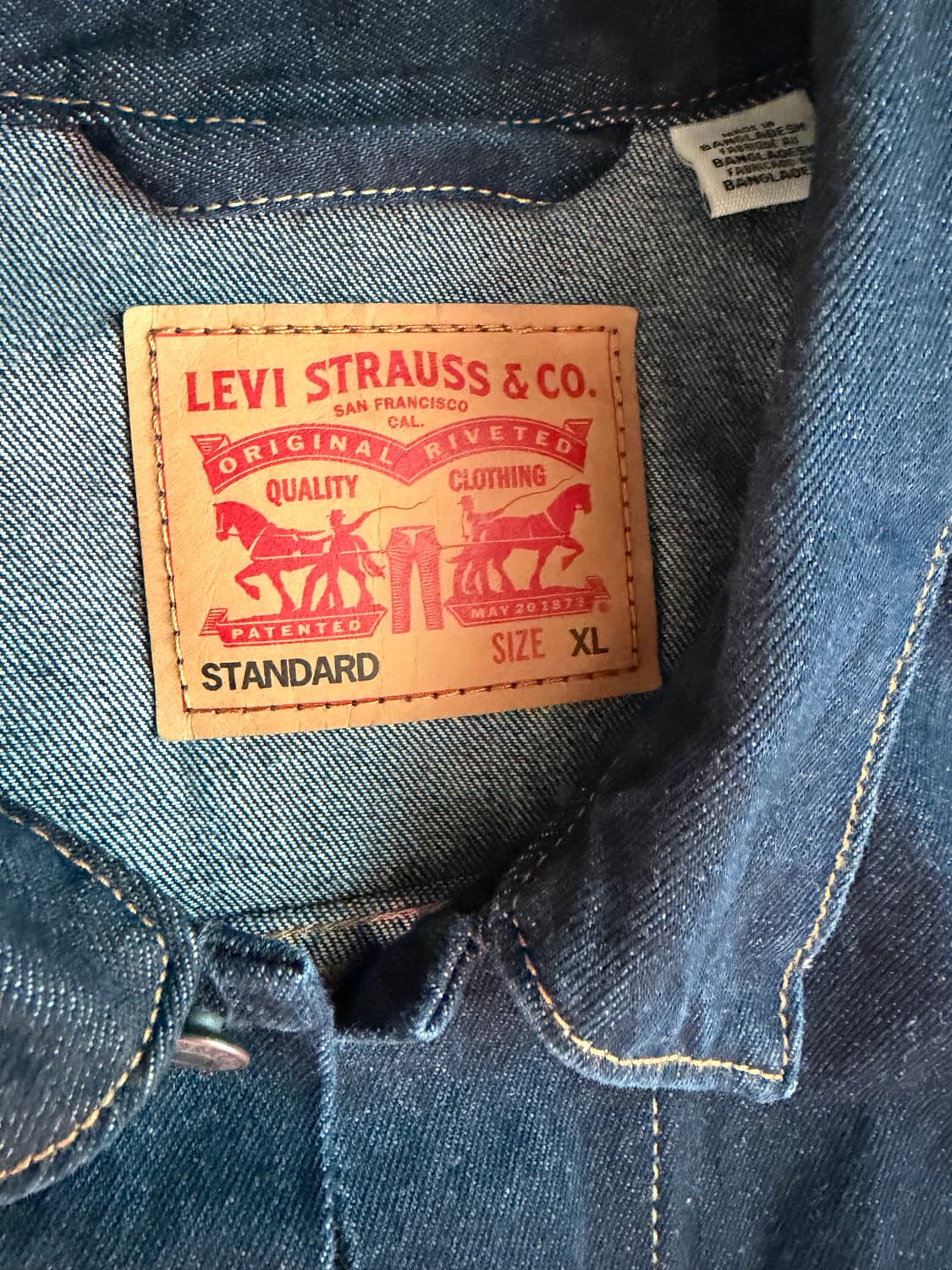 리바이스 타입3 청자켓 XL 상품이미지2