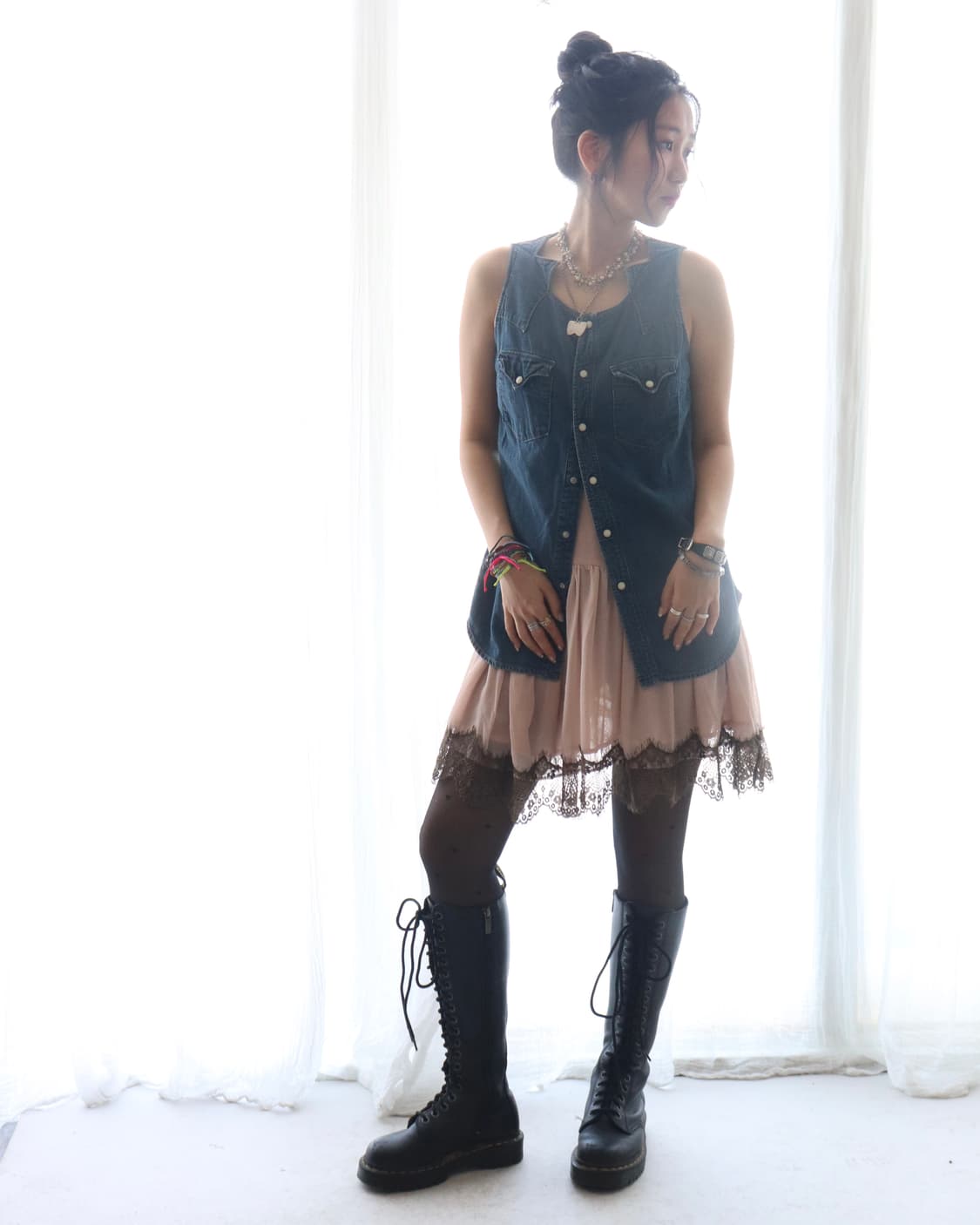 [Kapital] Western Denim Tunic Vest 상품이미지7